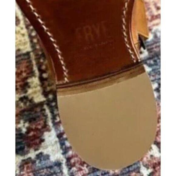 FRYE Men’s Short Campus Boots Inside Zipper Zip Up Square Toe